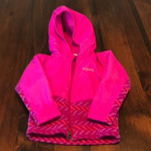 Columbia Girls - 12-18 Months - Pink Winter Jacket